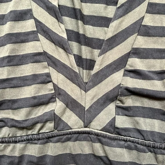 Ella Moss striped knit dress size M - Picture 3 of 9